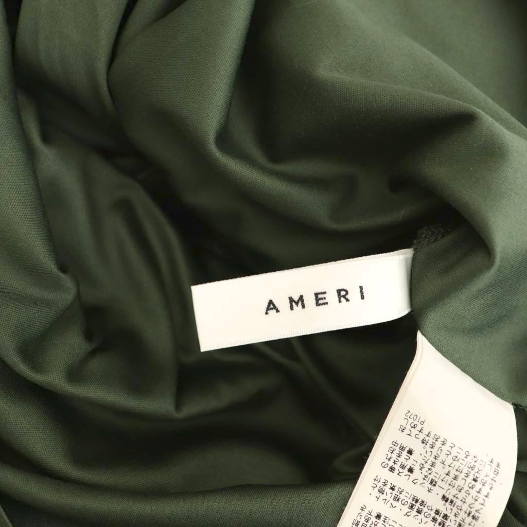 Ameri Vintage 23SS Patchwork Lace Flare Skirt Kha… - image 6