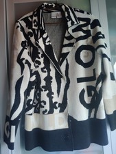 hochwertige Heine Versand Cardigan Strick-Jacke mit Jaquard-Muster 40/42 M/L/XL