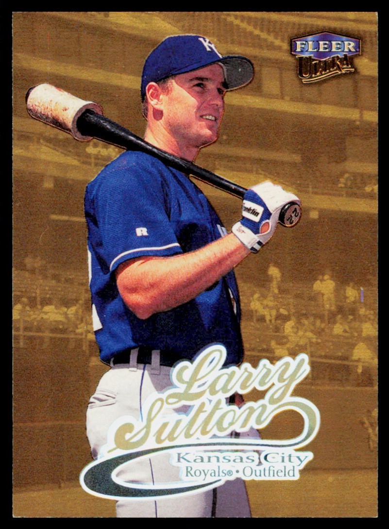 1999 Fleer Ultra#42G  Larry Sutton Gold Medallion Kansa City Royals