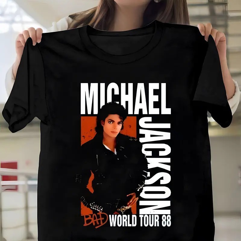 Michael Jackson Bad Tour 88 Classic Unisex T-Shirt