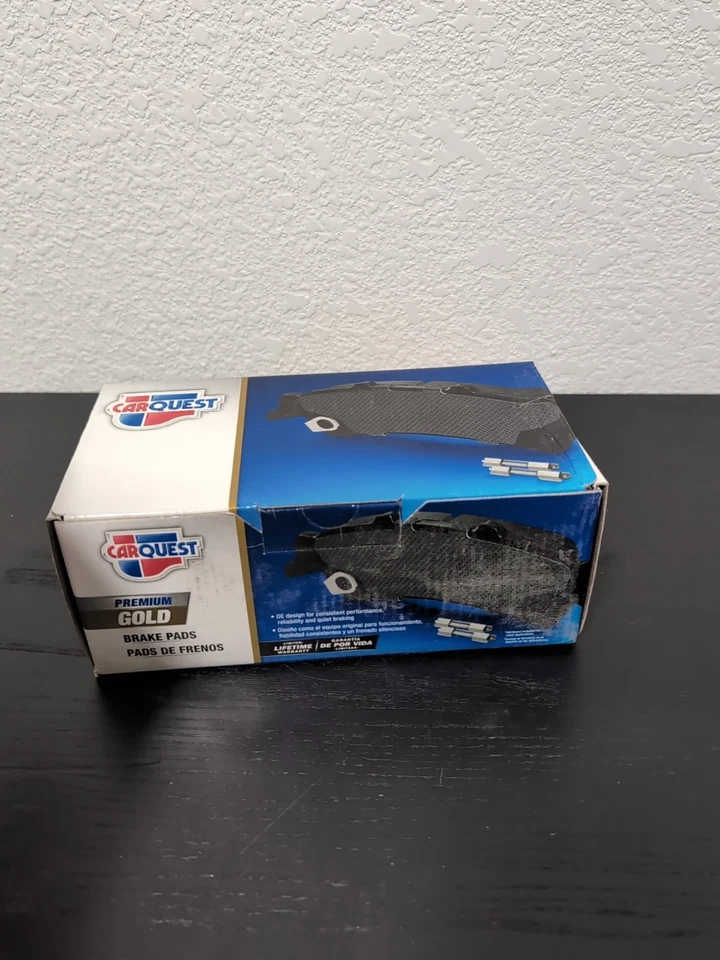 Hummer H3 Brake Pad Set-Premium Gold Ceramic Rear Brake Pads CARQUEST GNAD1120 - Image 2 of 3