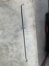 Jeep CJ hood prop rod 72-86 CJ5 CJ7 CJ8 mount bracket rest OEM Blasted 