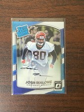 2017 Donruss Optic Josh Malone Rated Rookie On-Card Auto /150. rookie card picture