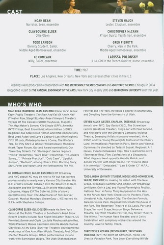 Playbill + One Arm + Christopher McCann , Noah Bean , Steven Hauck, Todd Lawson - Picture 3 of 3