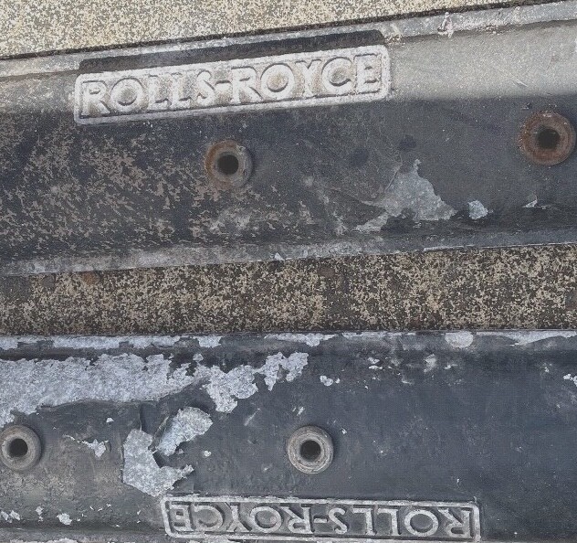 2 1964 Rolls Royce Valve Covers