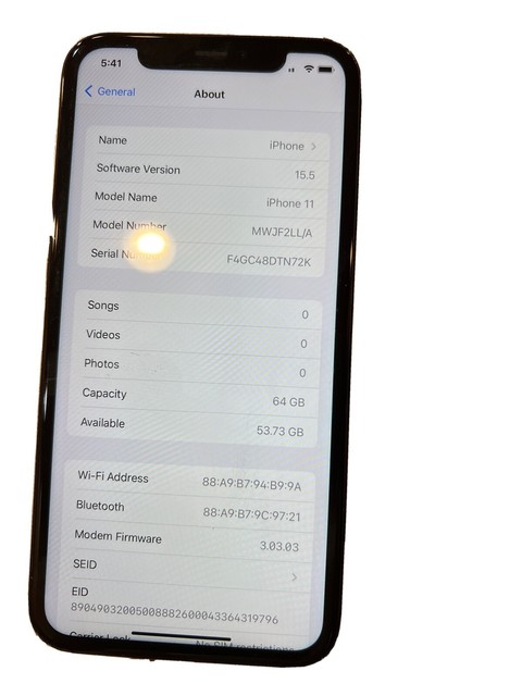 Apple iPhone 11 - 64GB - White (Unlocked) A2111 (CDMA + GSM) Apple iPhone 11 - 64GB - White (Unlocked) A2111 (CDMA + GSM)