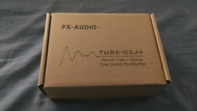 Japan Imported Fx Audio Tube 03j Vacuum Tube Opamp Tone Control Amplifier Ebay