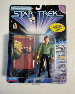 1996 Playmates Star Trek Original Series Captain James T. Kirk 5'' Action Figure