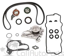 98-01 TOYOTA CAMRY SOLARA 2.2L 5SFE VALVE COVER SET WATER PUMP TIMING BELT KIT