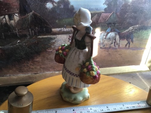 Royal Worcester Dutch Girl Modelled by Frederick Gertner,Antique,5 inches, - Picture 3 of 13