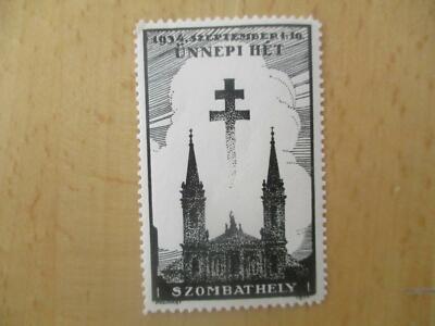 (3594) Reklamemarke - Ünnepi Het Szombathely 1934
