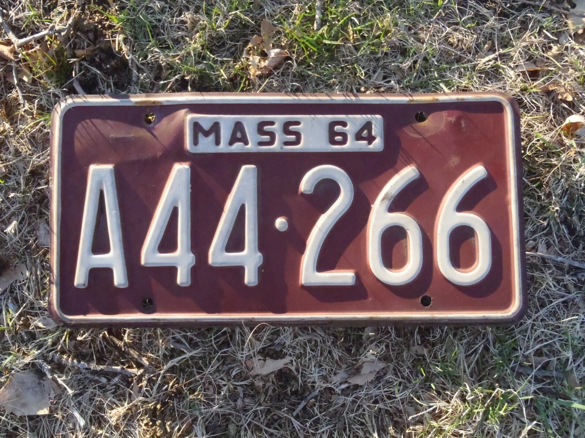 1964 MA plates blog.knak.jp