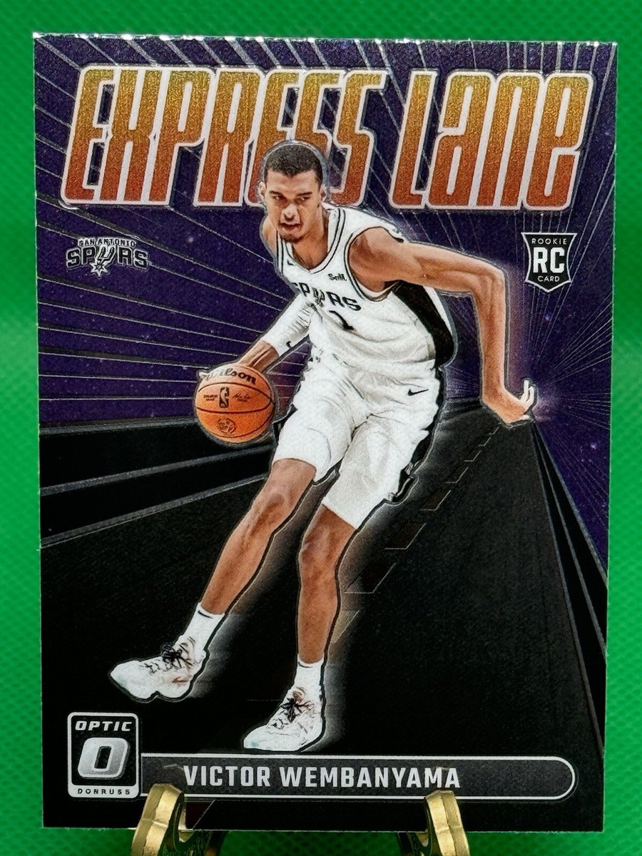2023-24 DONRUSS OPTIC EXPRESS LANE #8 VICTOR WEMBANYAMA RC INSERT