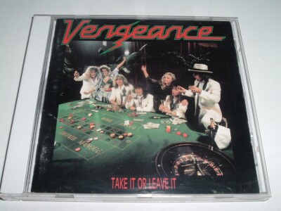 VENGEANCE - TAKE IT OR LEAVE IT - CD Album, 25.8P-5085 (1987)