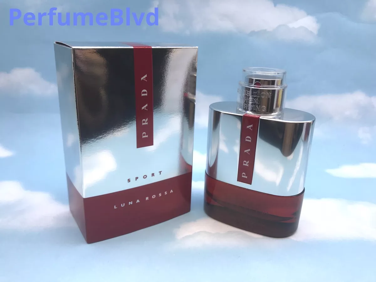 PRADA LUNA ROSSA SPORT 3.4 FL.OZ 100 ML EAU DE TOILETTE SPRAY FOR MEN  SEALED BOX