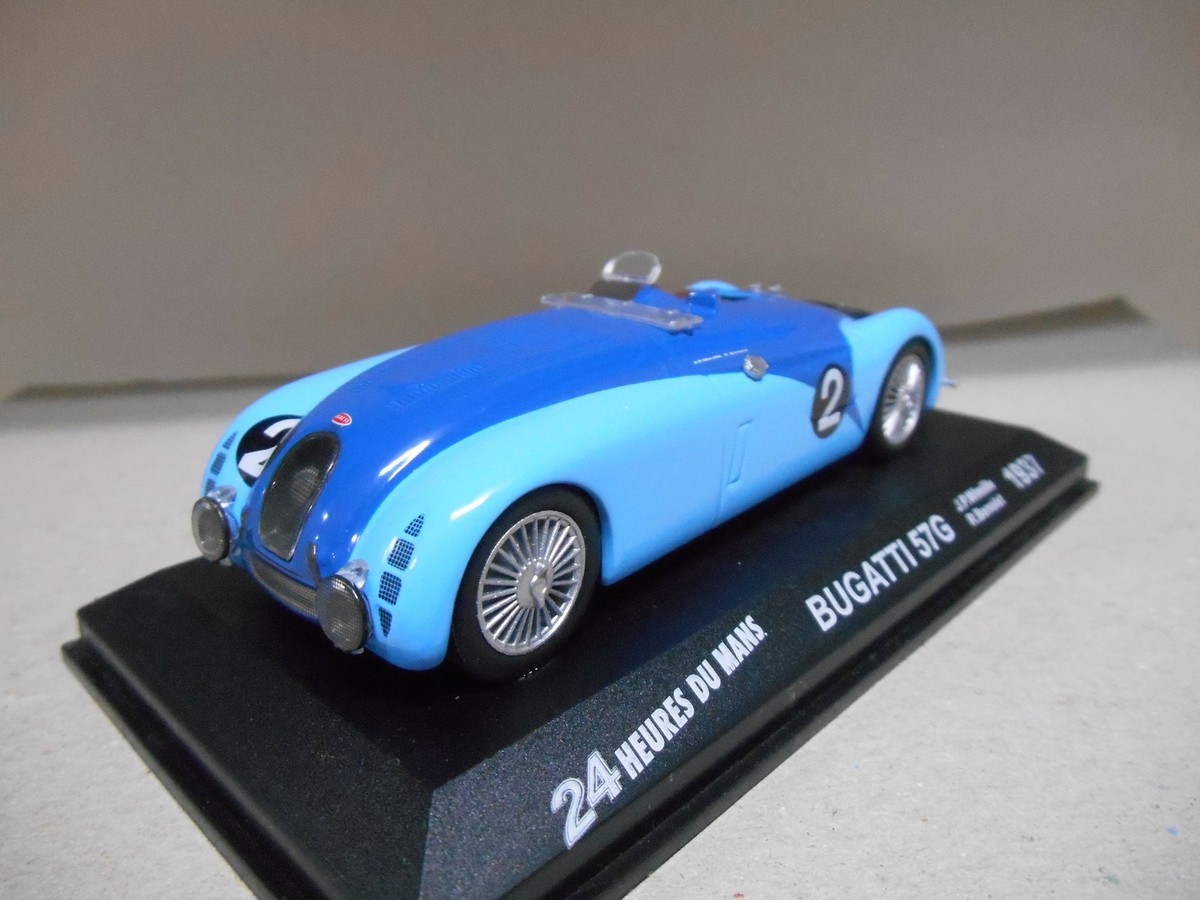 Altaya Bugatti 57G #2 Wimille Benoist Winner 24h Le Mans 1937 1/43 LAF1601 | UK