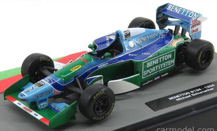 F1 BENETTON B194 #5 MICHAEL SCHUMACHER WINNER MONACO 1994 AU 1/43 SPARK S4481