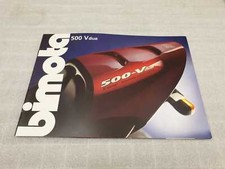 Original Bimota 500 Vdue Prospekt Broschüre selten