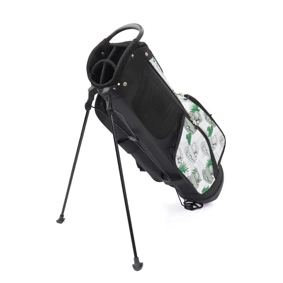 Loudmouth 高尔夫手提支架包轻便 8.5 英寸 x 47 英寸男女通用 2025 大猩猩绿色 — 第 2/4 张图片