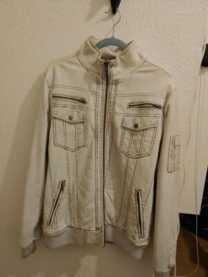 White Women's Jacket Fishbone - XL
