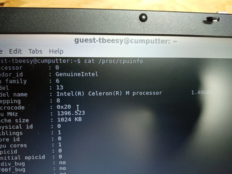 Dell PP10S 14" Laptop Intel Celeron M @ 1.3GHz - 512MB RAM - 40GB HDD - No OS - Image 2 of 4