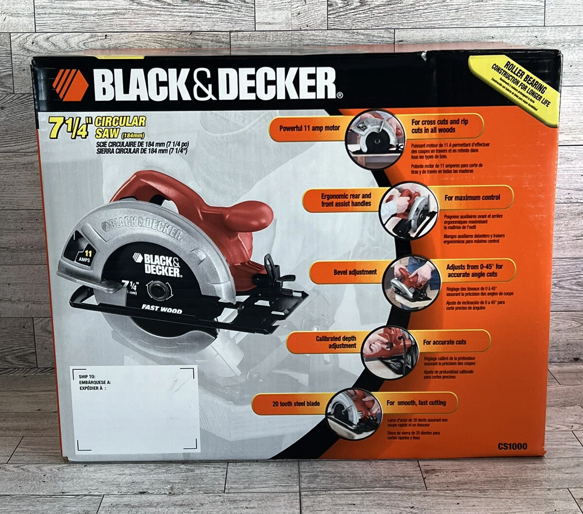 Black & Decker CS1000 Circular Saw