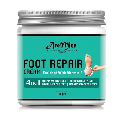 Aromine Fußpflegecreme für trockene & rissige Fersenreparatur & -weichmachung...