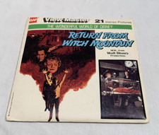 Vintage 1978 VIEW-MASTER Walt Disney s Return From Witch Mountain red tint GAF