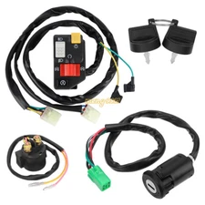 Handlebar Key Switch Starter Relay Kit for Honda Sportrax 400 TRX400EX 2005-2007