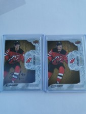 2019-20 UPPER DECK ENGRAINED JESPER BOQVIST 2 ROOKIE 108/299 +OAK AUTO NJ Devils