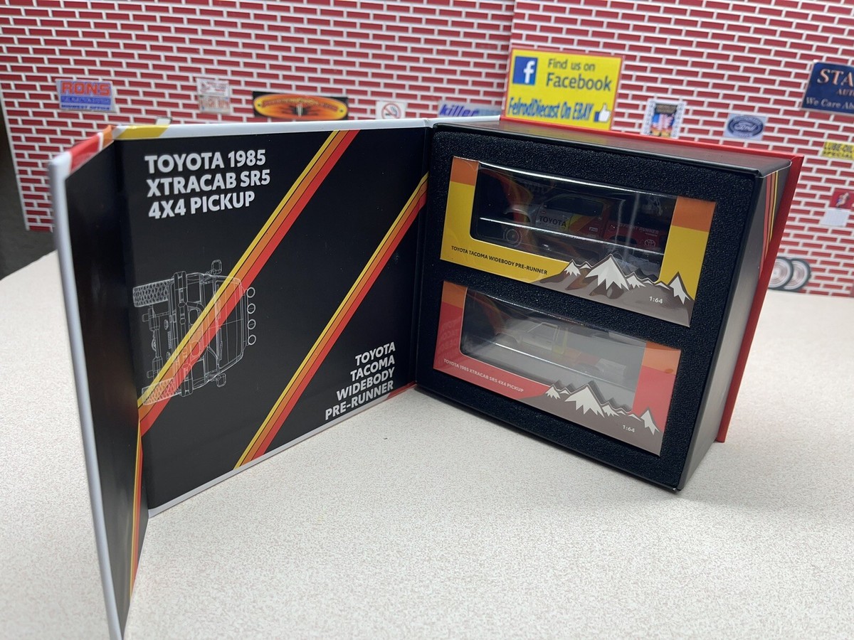 1/64 Toyota Hilux + Tacoma TRD Box set GCD DiecastTalk Exclusive