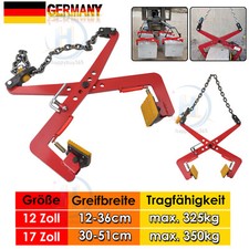 325-500kg Bordsteinzange Hebezange Versetzzange für Bordsteinträger Steinträger~