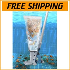 Cordless Rechargeable Pool Leaf Vacuum with 30 GPM Suction – Efficient & Easy