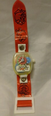 Rare Teeter Totter Watch Big Bad Wolf and Three Little Pigs