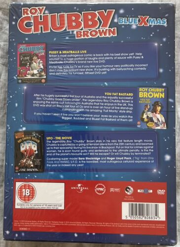 ROY CHUBBY BROWN DVD BOX SET BLUE XMAS OOP RARE UFO THE MOVIE FUNNY COMEDY NEW - Picture 2 of 6