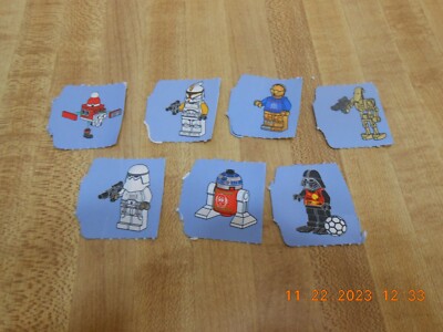 Lego Star Wars Advent Minifigures 75340 Authentic Lego New Never Assembled