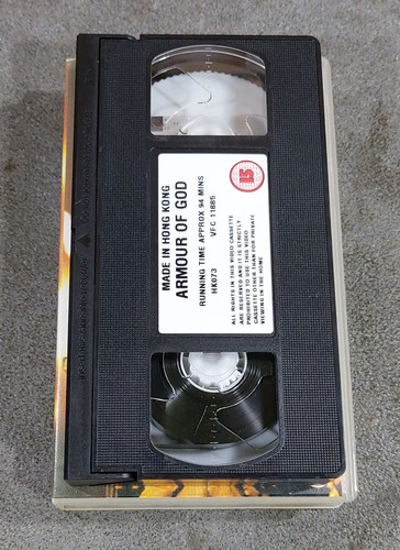 Armour Of God - Jackie Chan - VHS Video Tape - Picture 3 of 3