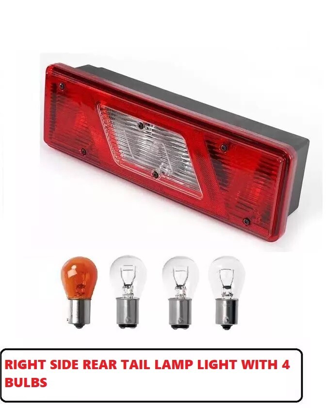 Ford Transit Mk6 Rear Back Tail Light Amber Indicator 3/2000-8/2006 Pair - Magnum Vehicle Solutions