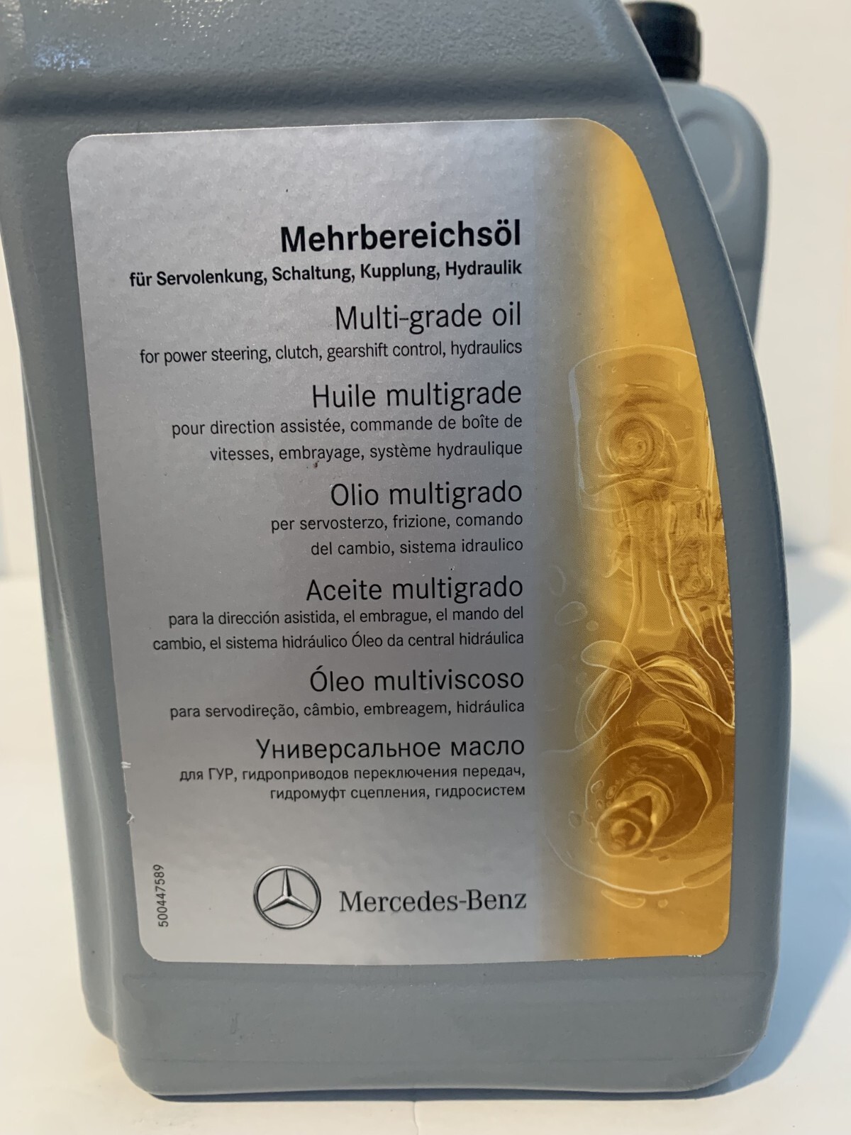 Genuine Mercedes-Benz 1 Liter ABC fluid Oil Power Steering Fluid  