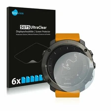 Suunto Traverse Alpha   Smart Watch, 6x Transparent ULTRA Clear Screen Protector