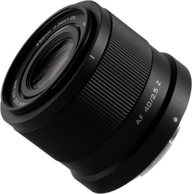 VILTROX 40mm F2.5 Auto Focus Full Frame Prime Lens for Nikon Z-Mount Camera Zfc