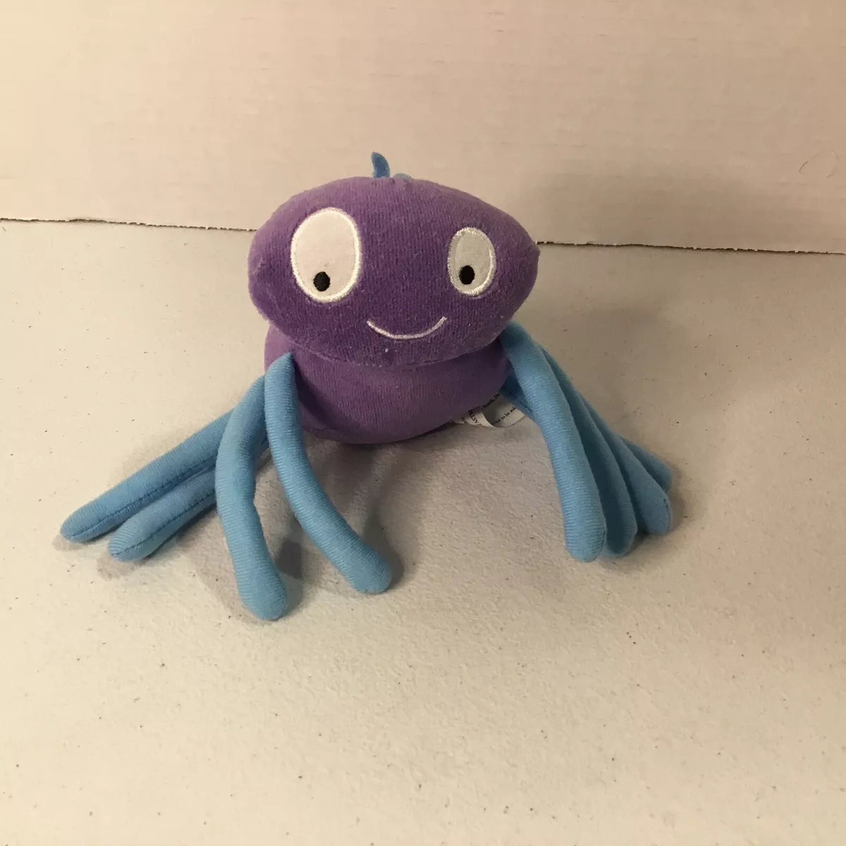Incy Wincy Spider Purple Plush Little Tiger Press 5 Inch 2012