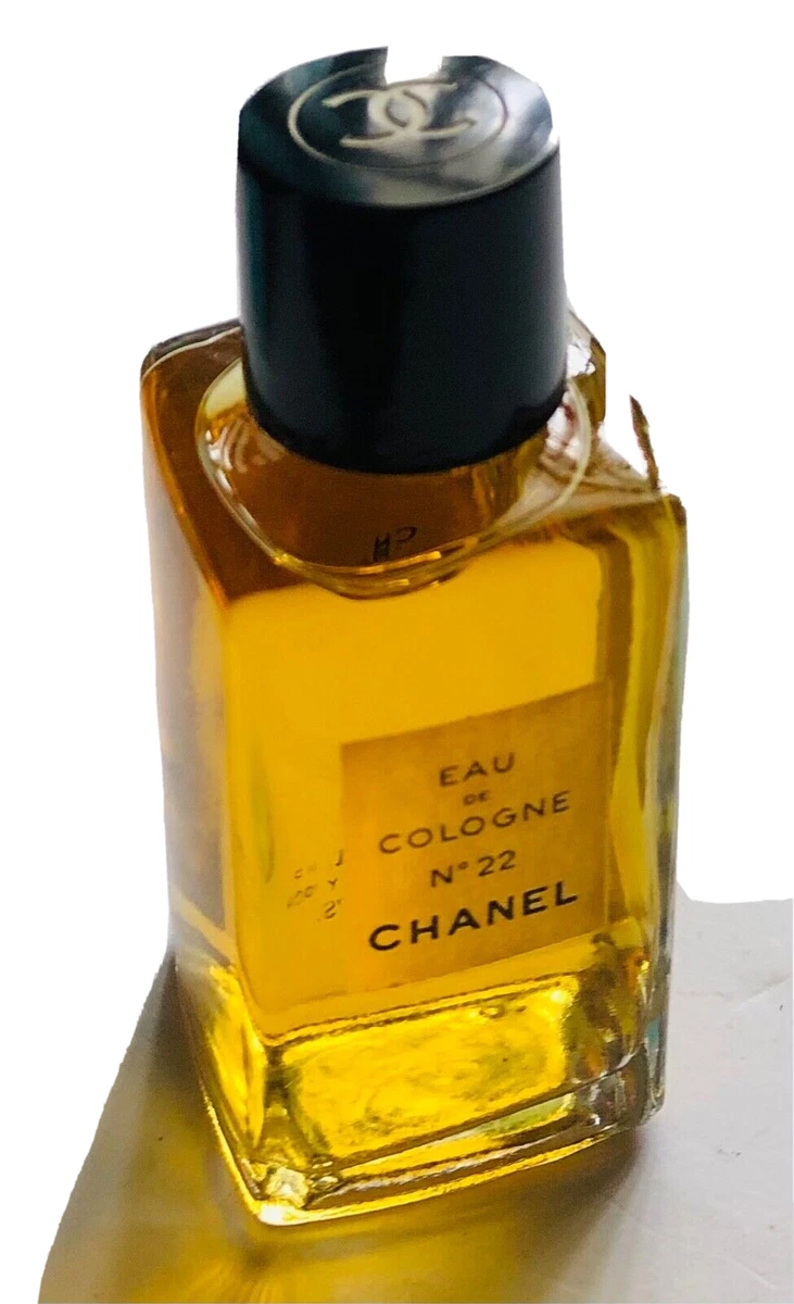 VINTAGE CHANEL N0.22 EAU DE COLOGNE 2 FL oz WOMEN FULL | eBay