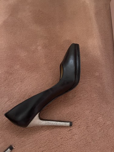 Scarpe con tacco Charles by Charles David donna taglia 6 nere con texture argento - Foto 7 di 12