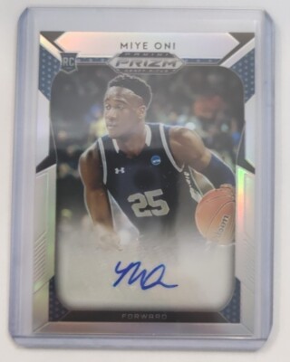 2019-20 Panini Prizm Draft Picks Autographs Prizms #58 Miye Oni