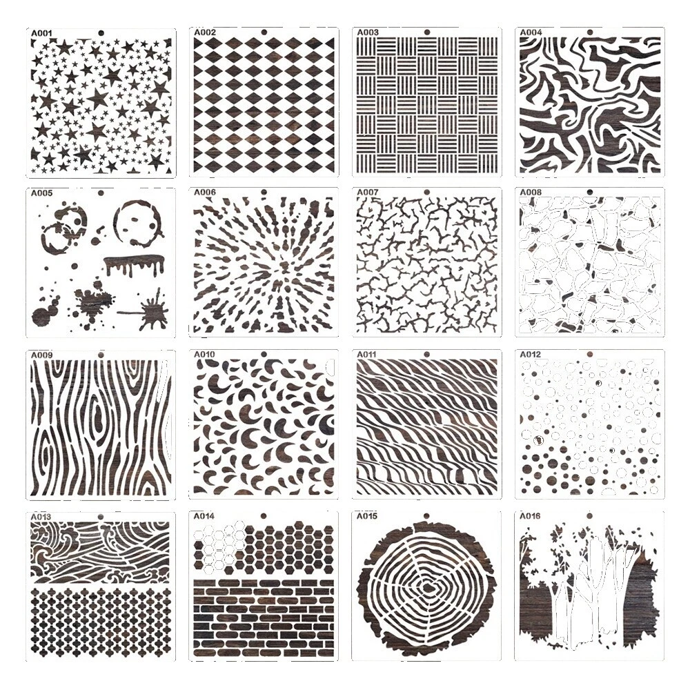 Art Deco Dibujos animados y personajes Recortes plantillas y Plantillas