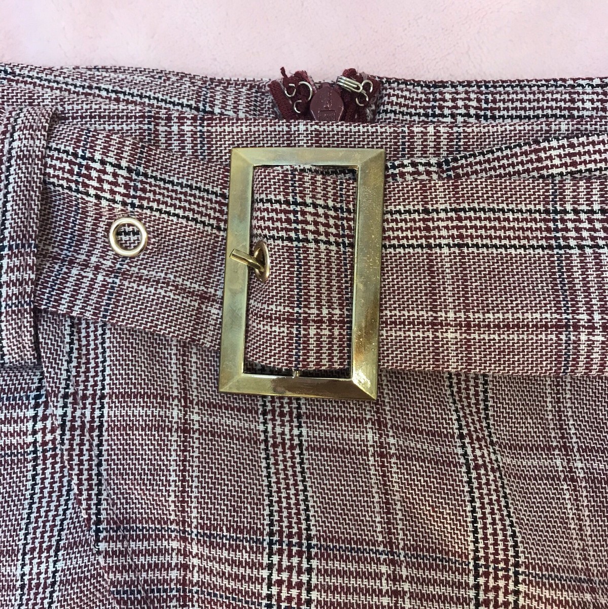 Jupe Plaid Mini Forever 21 Avec Ceinture - Taille M, Neuve Sans étiquettes, Multicolore