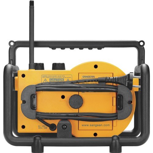 LB-100 Ultra Rugged Compact AM / FM Radio Yellow - Afbeelding 4 van 6