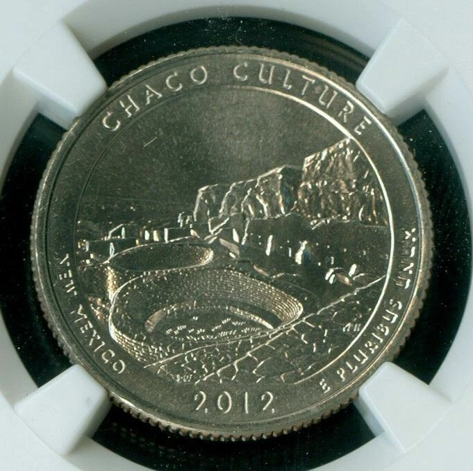 2012 S CHACO PARKS QUARTER NGC MS67 FR PQ 2nd FINEST REGISTRY MAC SPOTLESS * - Image 2 of 4