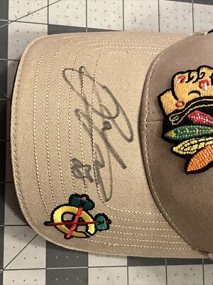 Patrick Kane Signed Blackhawks Hat Rare / 3x NHL Stanley Cup Champ